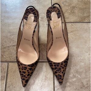 Christian Louboutin Cheetah Heels
